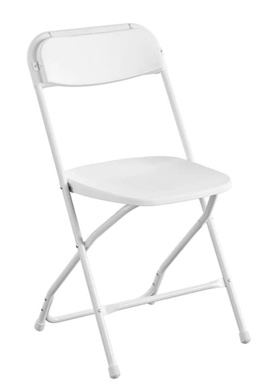 White Folding Chair